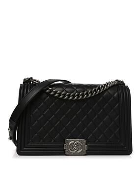 Chanel Calfskin Quilted New Medium Boy #286905C49B